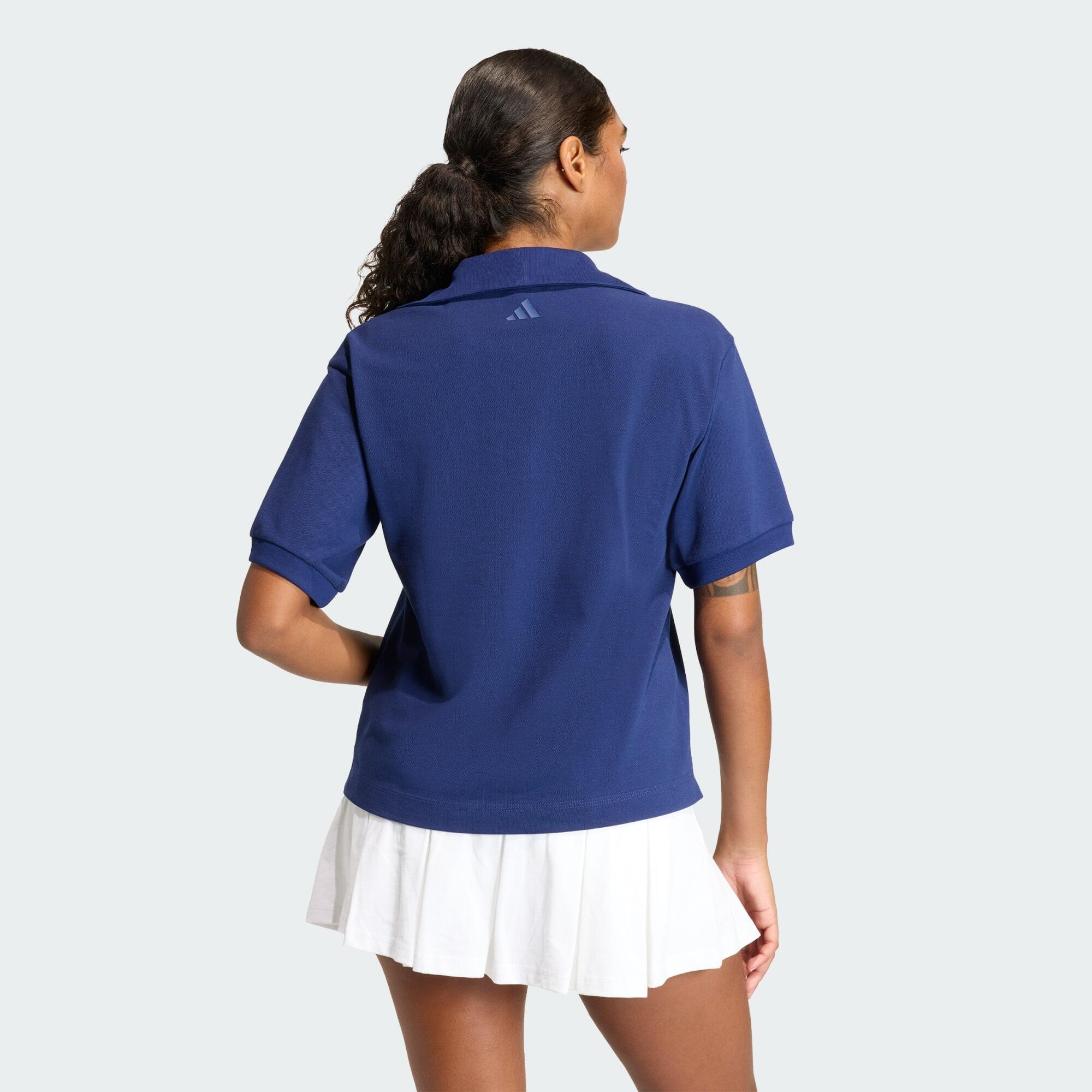 Polo Color Pop Essentials sazonal com gráfico bordado 3/6