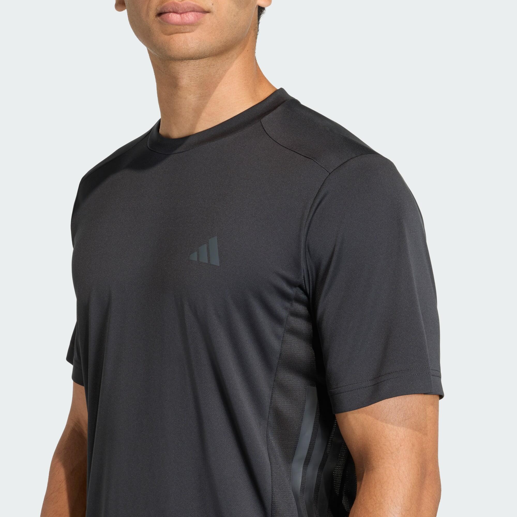 T-SHIRT DE TRAINING 3 BANDES TECH ESSENTIALS 4/7