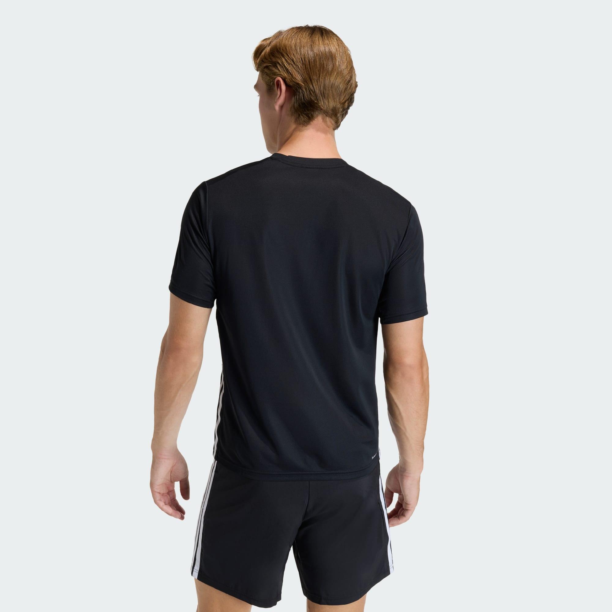 T-SHIRT BASE 3 BANDES WORKOUT ESSENTIALS 3/8