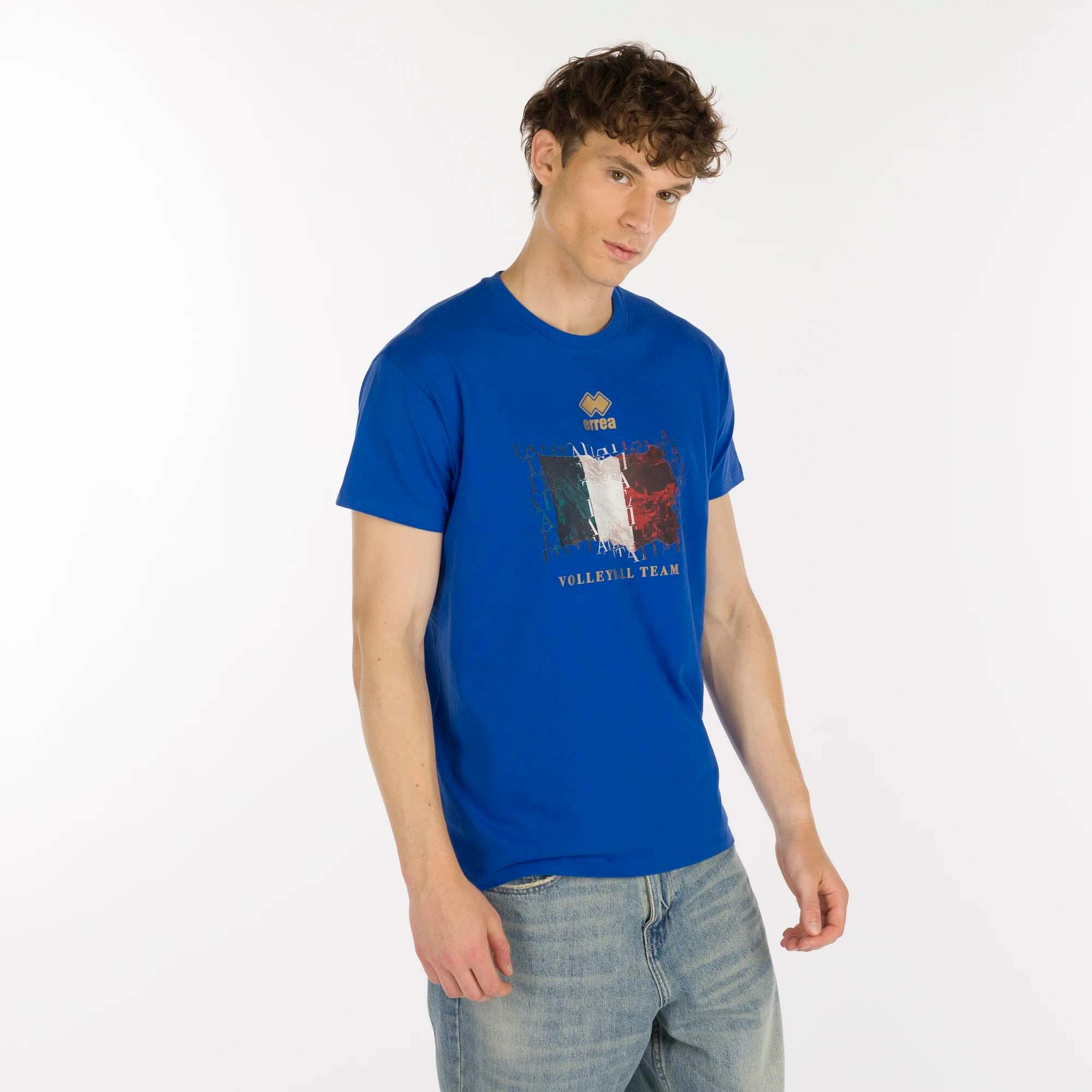 T-Shirt Errea Naz. Italia Volley Ita Er 04 Mc Ad Adulte 2/5