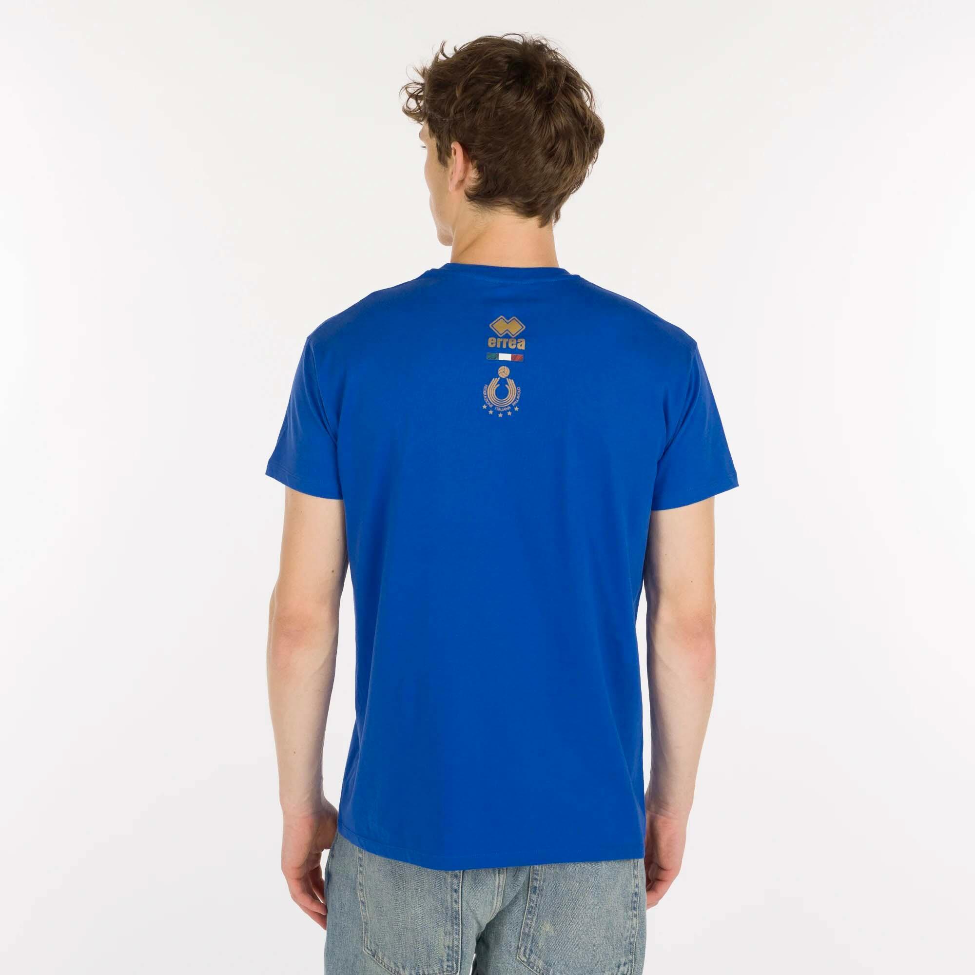 T-Shirt Errea Naz. Italia Volley Ita Er 04 Mc Ad Adulte 4/5