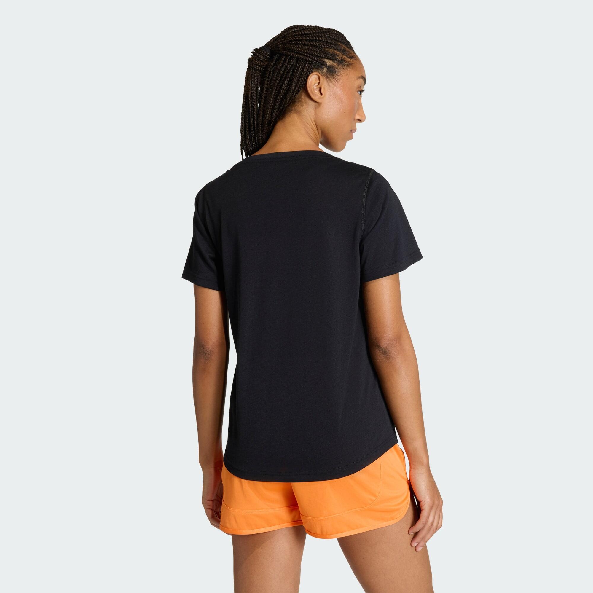 Workout Essentials T-Shirt mit tiefem Ausschnitt 3/7