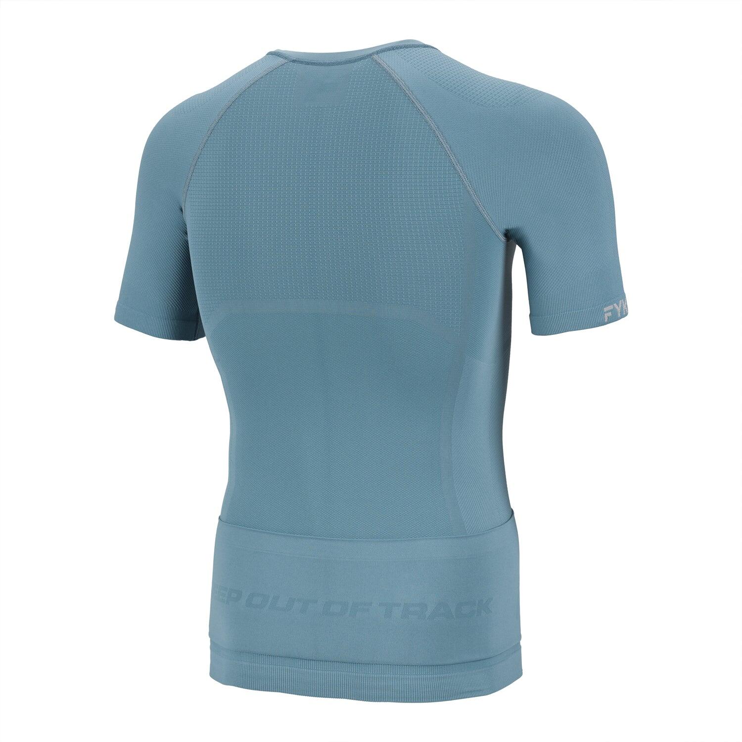 T-shirt sin costuras con cinturón integrado para trail running 2/2