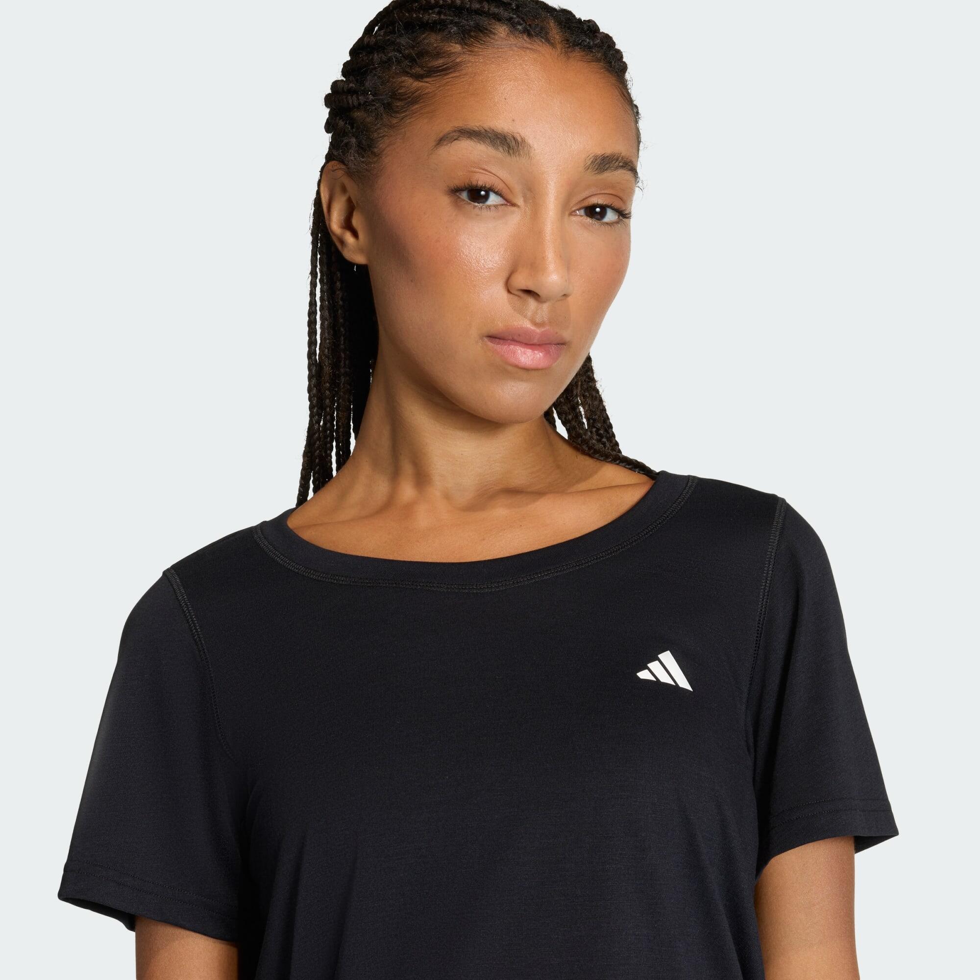 Workout Essentials T-Shirt mit tiefem Ausschnitt 4/7