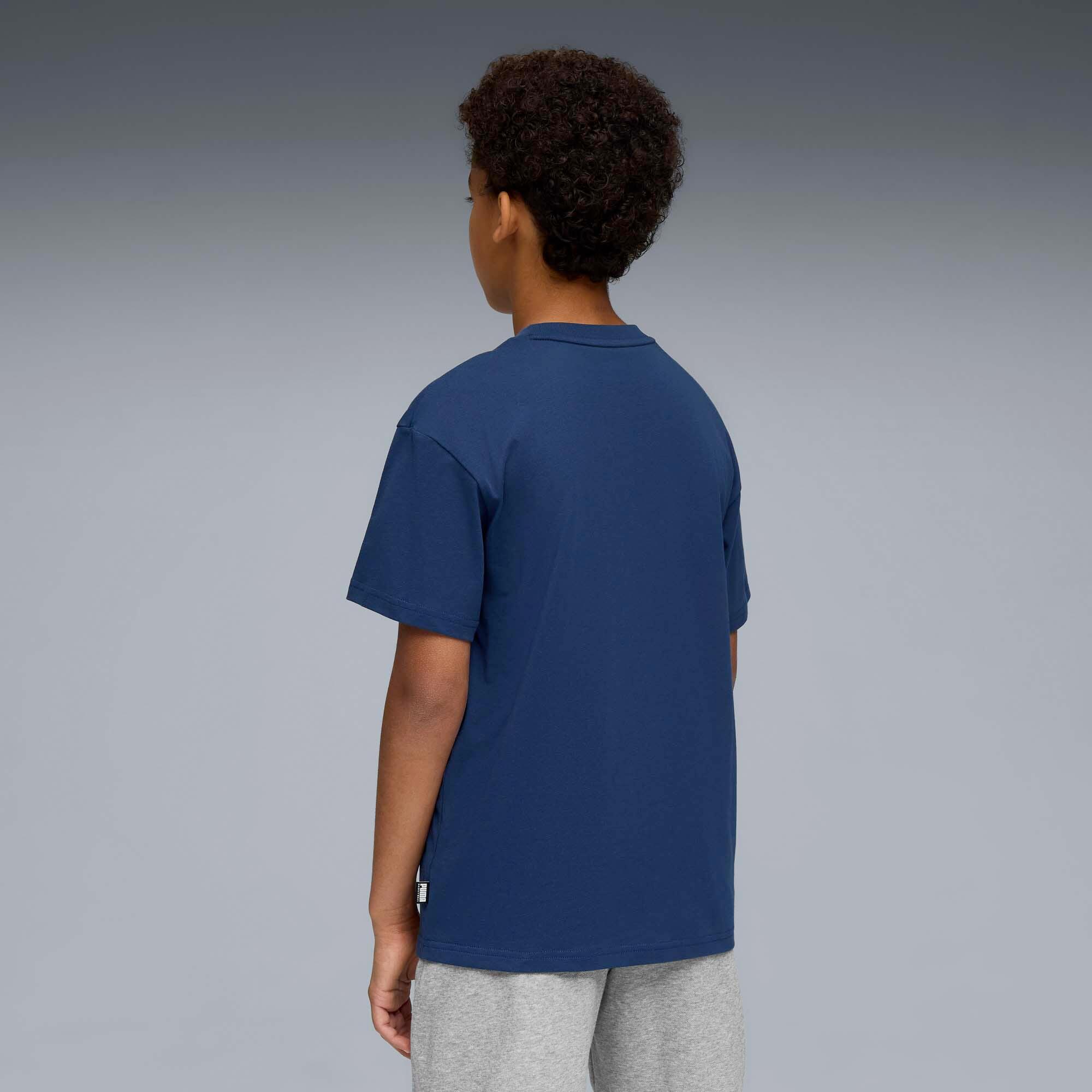 T-Shirt Puma Basketball Hooperhotline Tee B Criança 3/4