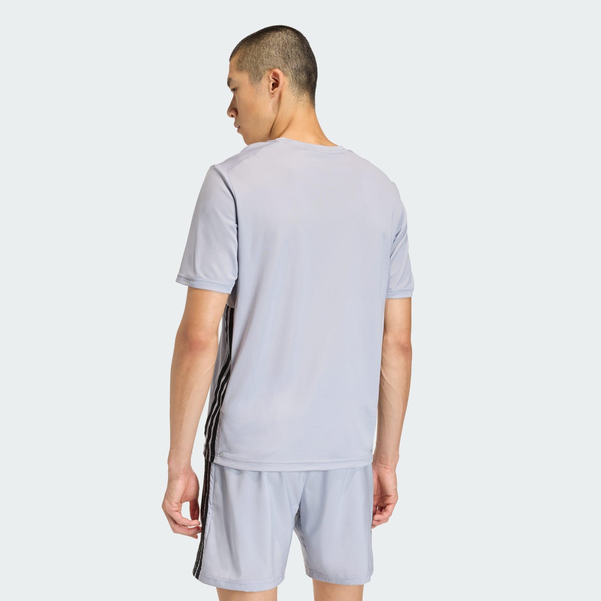 T-SHIRT BASE 3 BANDES WORKOUT ESSENTIALS 3/8