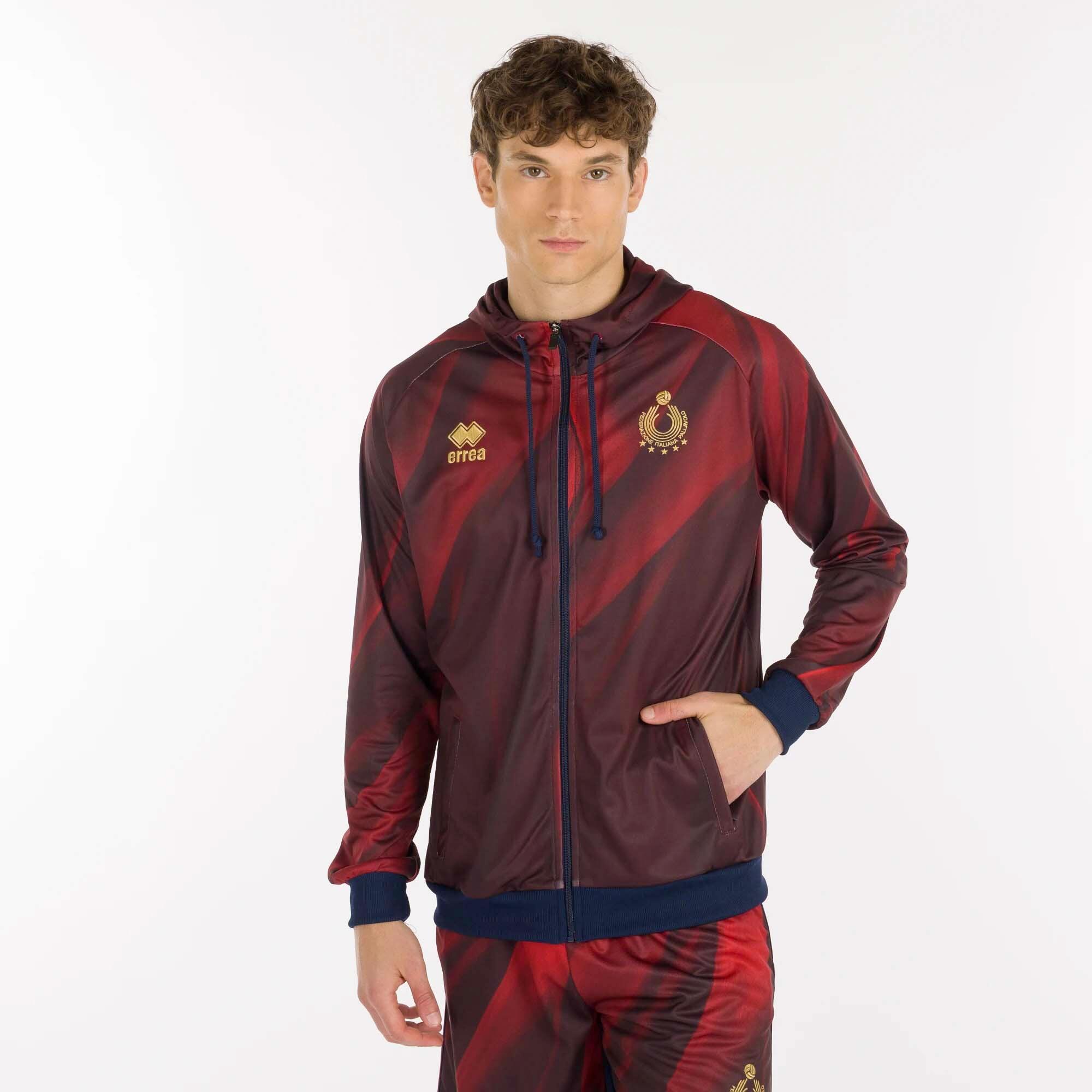 Veste Errea Sweat Italie Volley Tony Ad Adulte 3/5