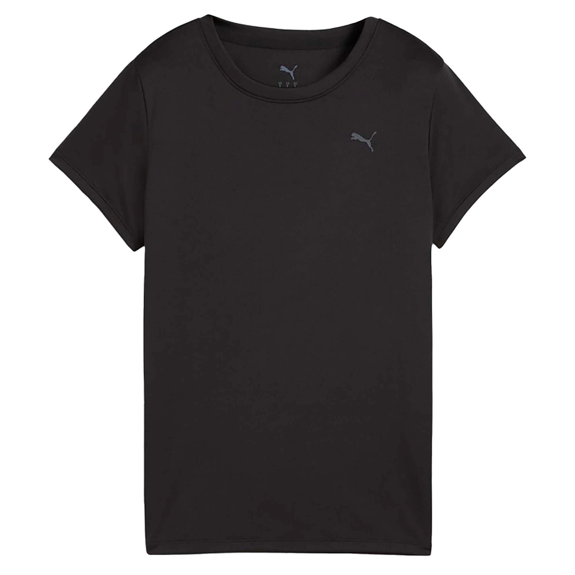 Puma - T-shirt Graphique Puma « courez Toujours Plus Vite » Femme - T-shirt Manches Courtes - Noir - Decathlon