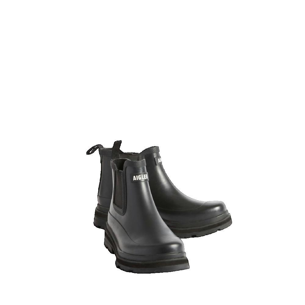 Aigle - Bottines Aigle Modernes Et Imperméables Pour Homme - Bottes De Voile - Noir - Decathlon
