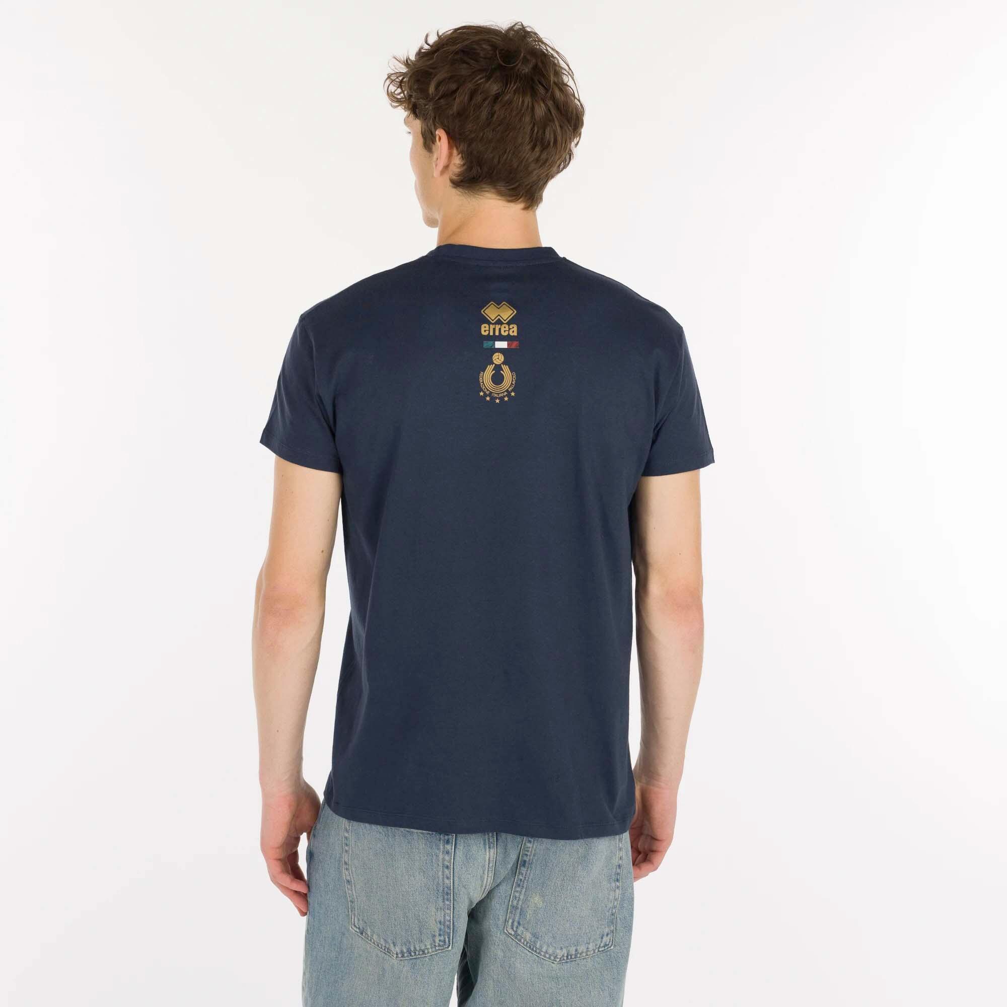 T-Shirt Errea Nationale Italie Volley Ita Er 06 Mc Jr Enfant 3/5