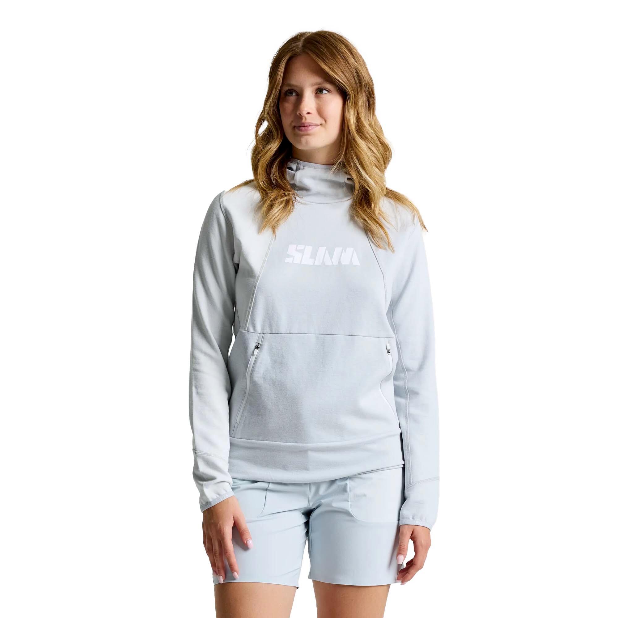 Slam - Sweat À Capuche Slam Graphic Ws Femme - Sweat-shirt - Gris - Decathlon