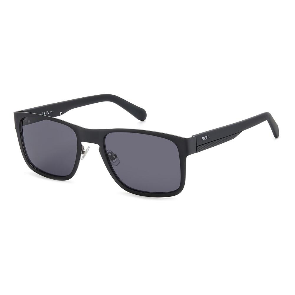 Fossil - Lunettes De Soleil Fossil Fos 2156/g/s Rzz Pour Homme, Taille 56 Mm - Lunettes De Soleil - Gris|noir - No Size - Decathlon
