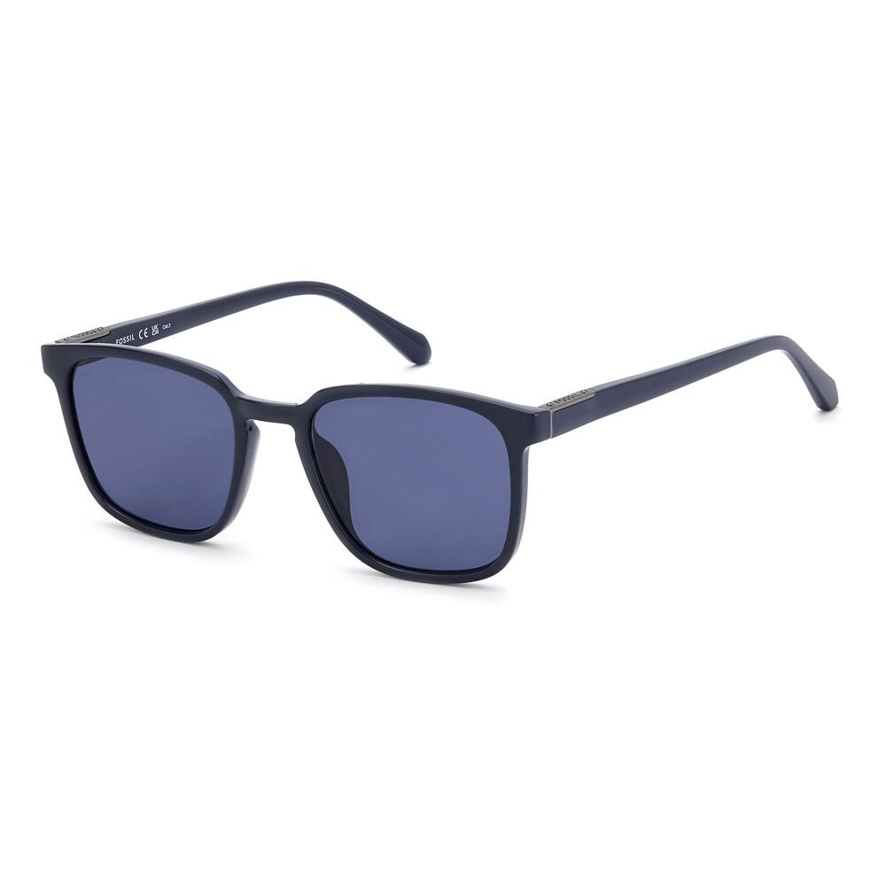 Fossil - Lunettes De Soleil Fossil Fos 2165/g/s Pjp Pour Homme, Taille 55 Mm - Lunettes De Soleil - Bleu - No Size - Decathlon
