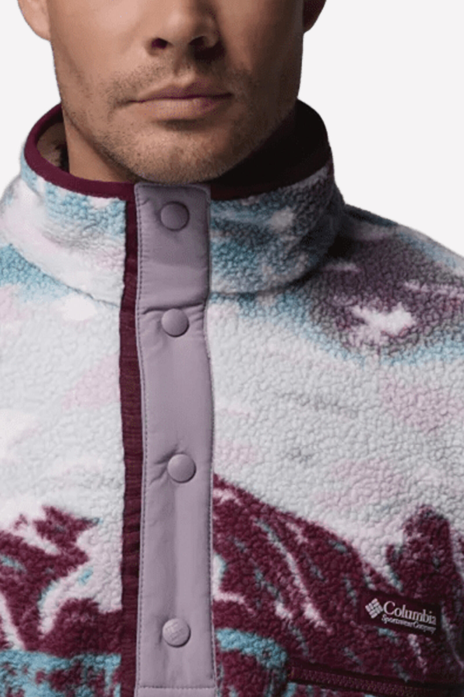 Columbia Forro Polar Helvetia™ Ii Estampado Turquesa 5/5