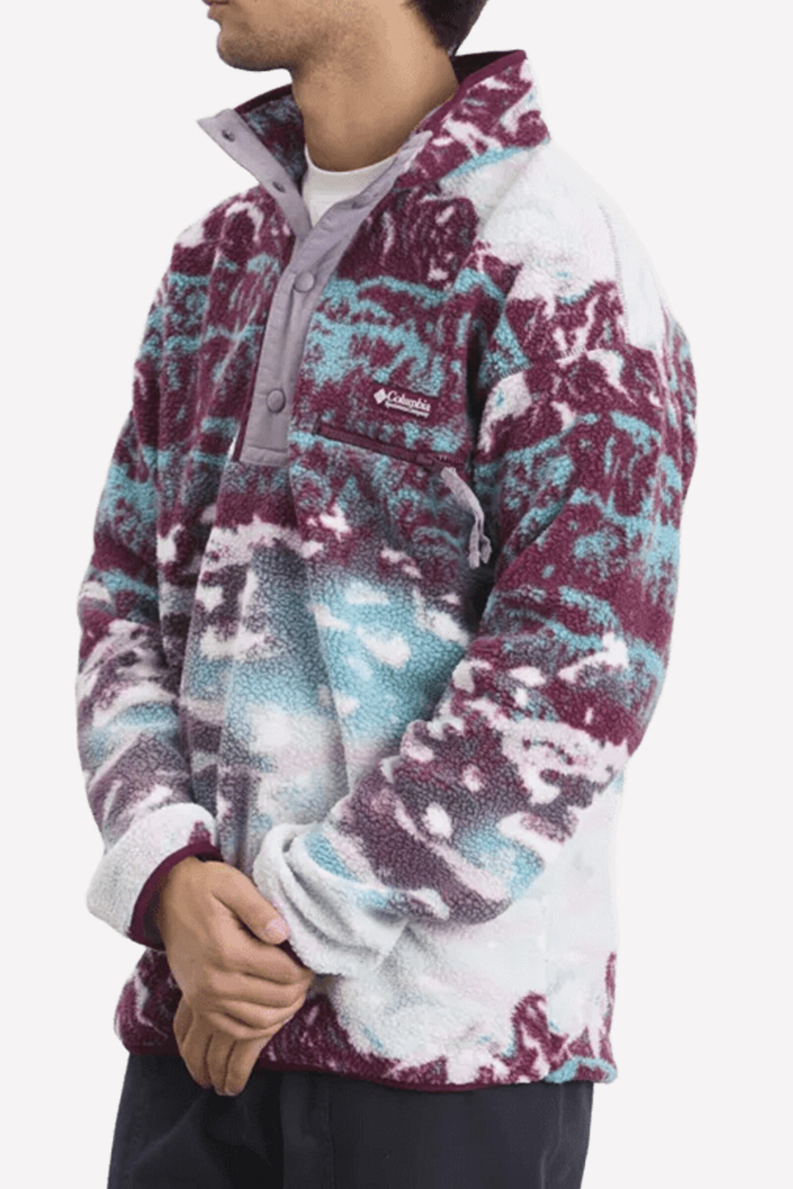 Columbia Forro Polar Helvetia™ Ii Estampado Turquesa 4/5