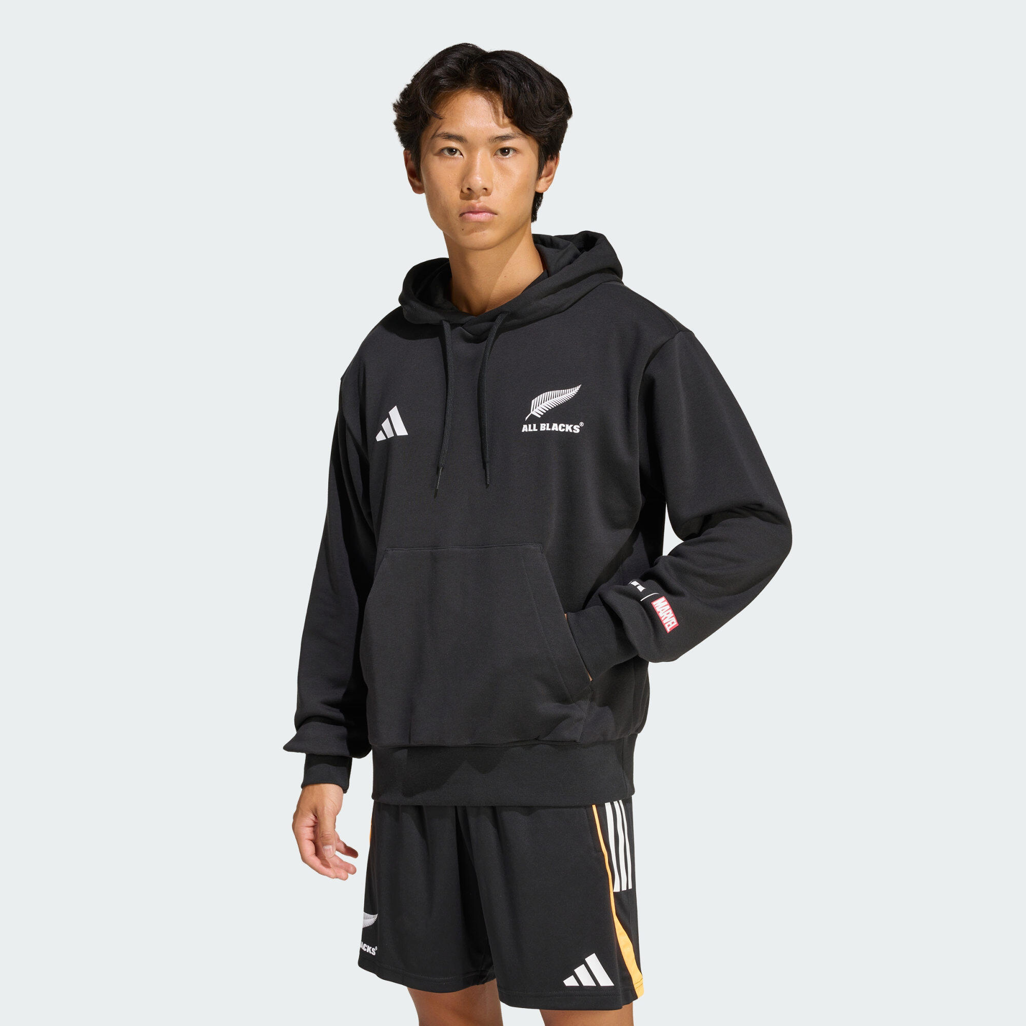 ADIDAS Mikina s kapucí All Blacks x Marvel