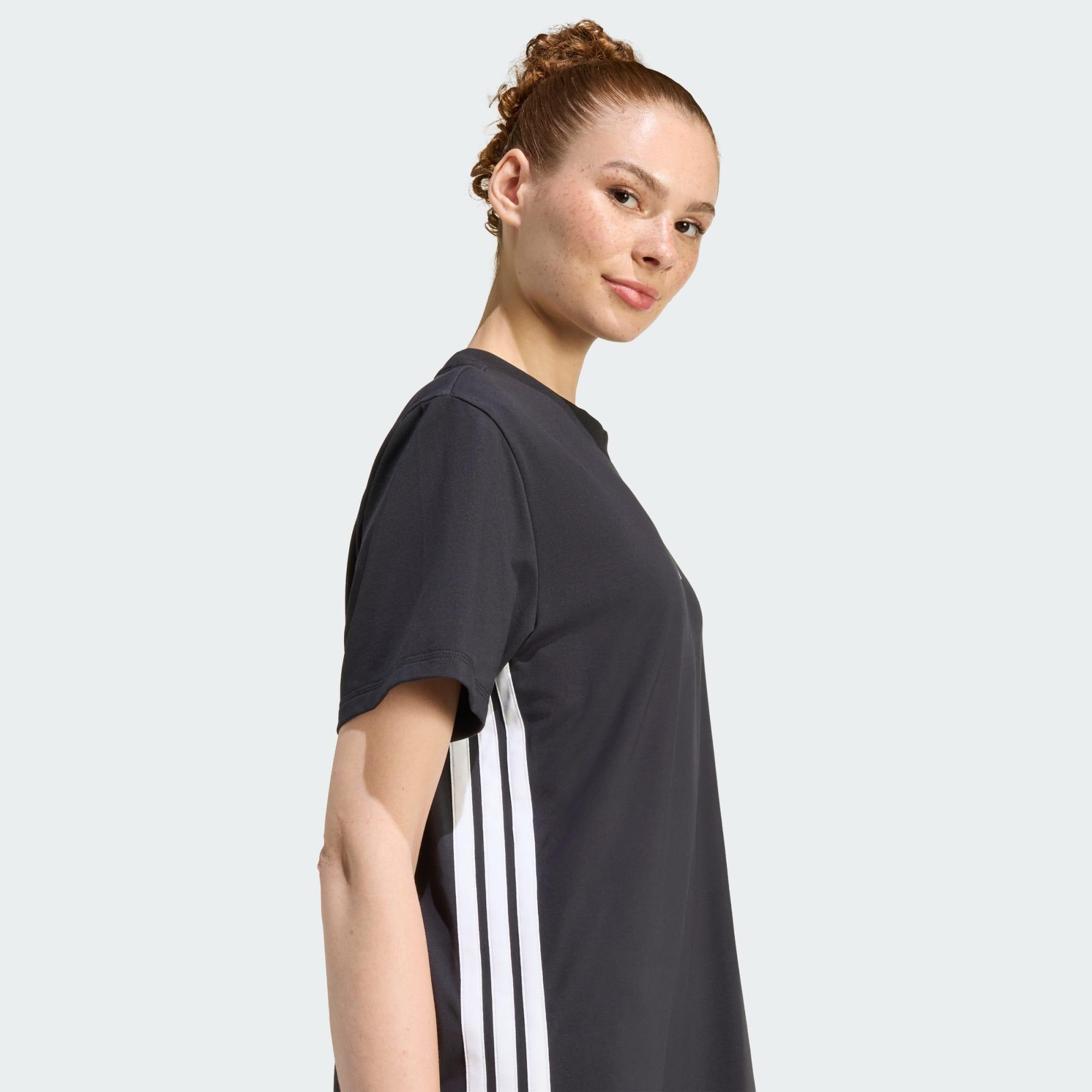 ESSENTIALS 3-STRIPES TEE DRESS | Decathlon ESSENTIALS 3-STRIPES TEE DRESS | Decathlon