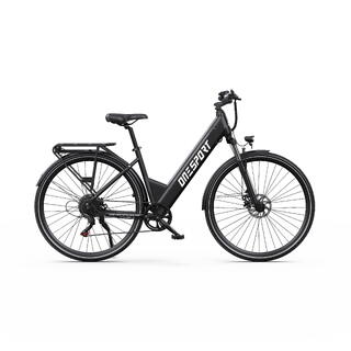 ONESPORT Bicicletta elettrica urbana ONESPORT OT12 da 27,5", batteria da 36 V 13 Ah