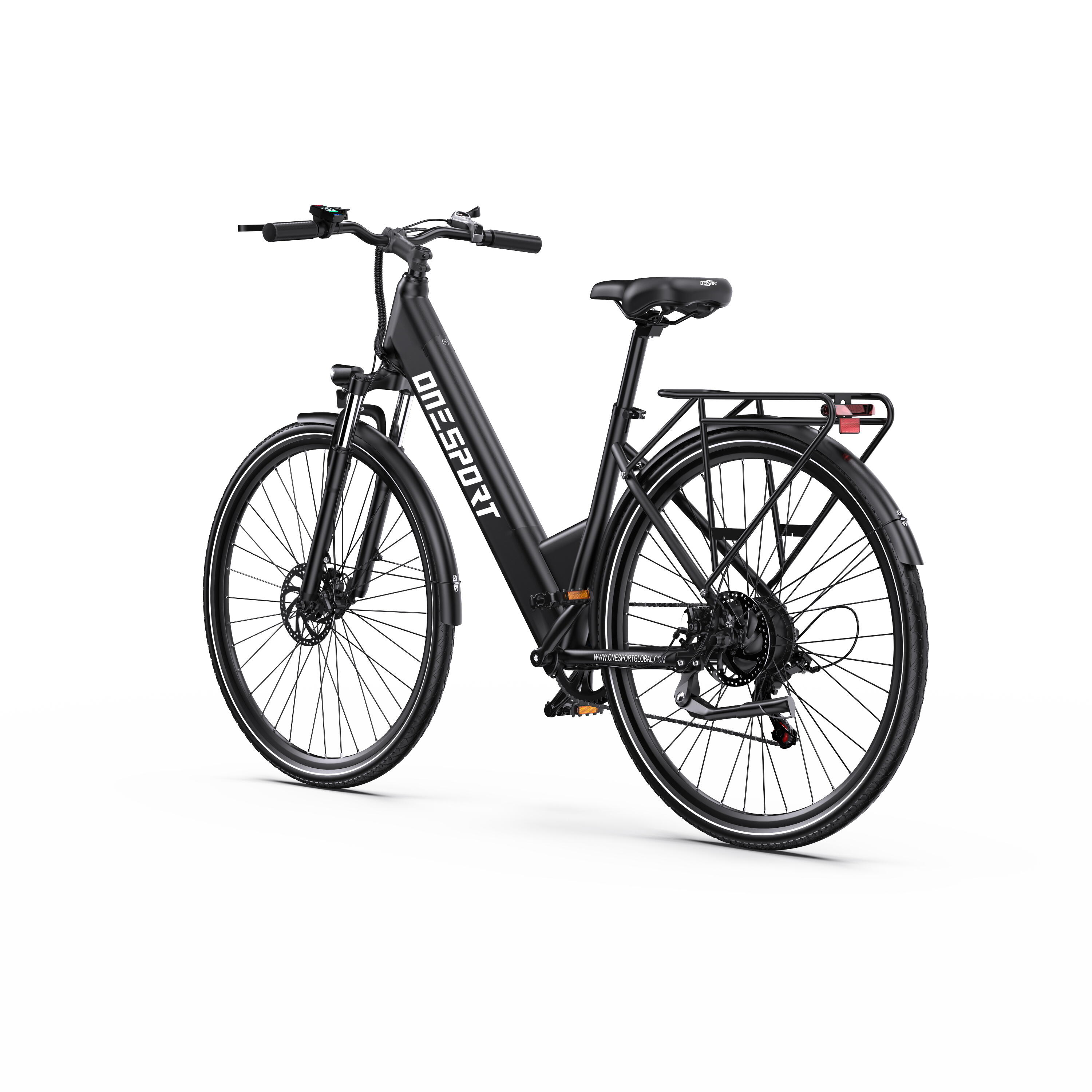 Vélo électrique urbain Onesport OT12, 250 W avec batterie 36 V 13 Ah 2/7