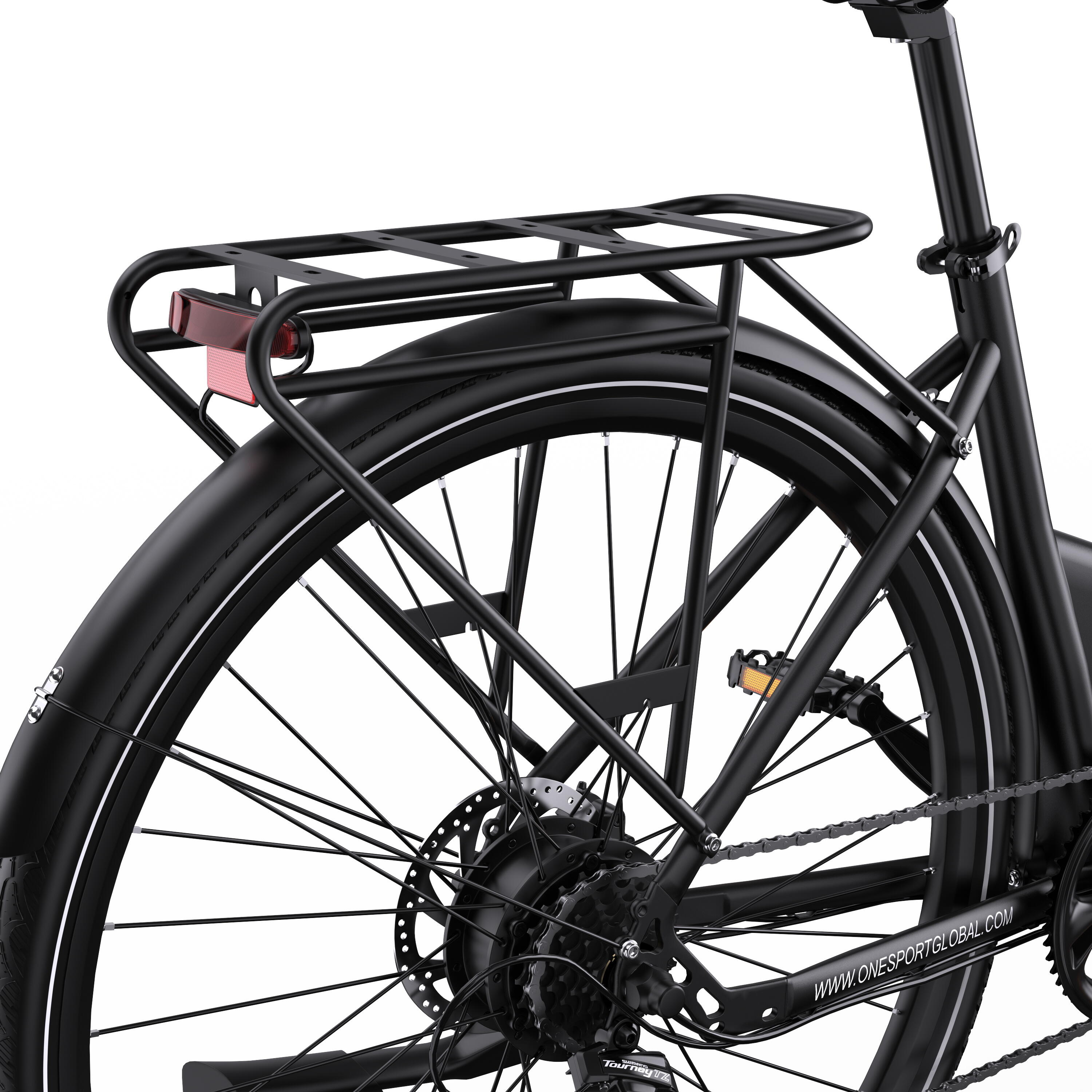 Vélo électrique urbain Onesport OT12, 250 W avec batterie 36 V 13 Ah 7/7