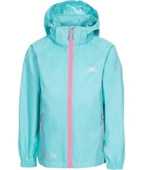 Giacca impermeabile bambino Trespass Qikpac X blu 9-10.