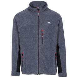 Sweat Trespass Jynx homme polaire côtelée bleu L