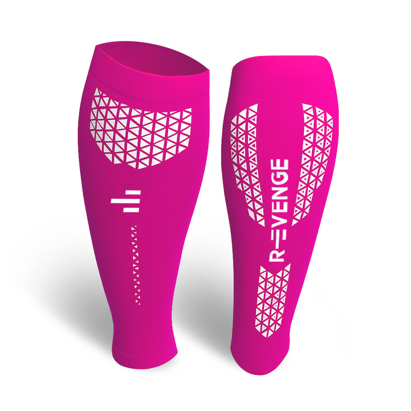 R-EVENGE Calf tubulartape Fuxia Fluo, ideale perPalestra, Running, Basket, Crossfit.
