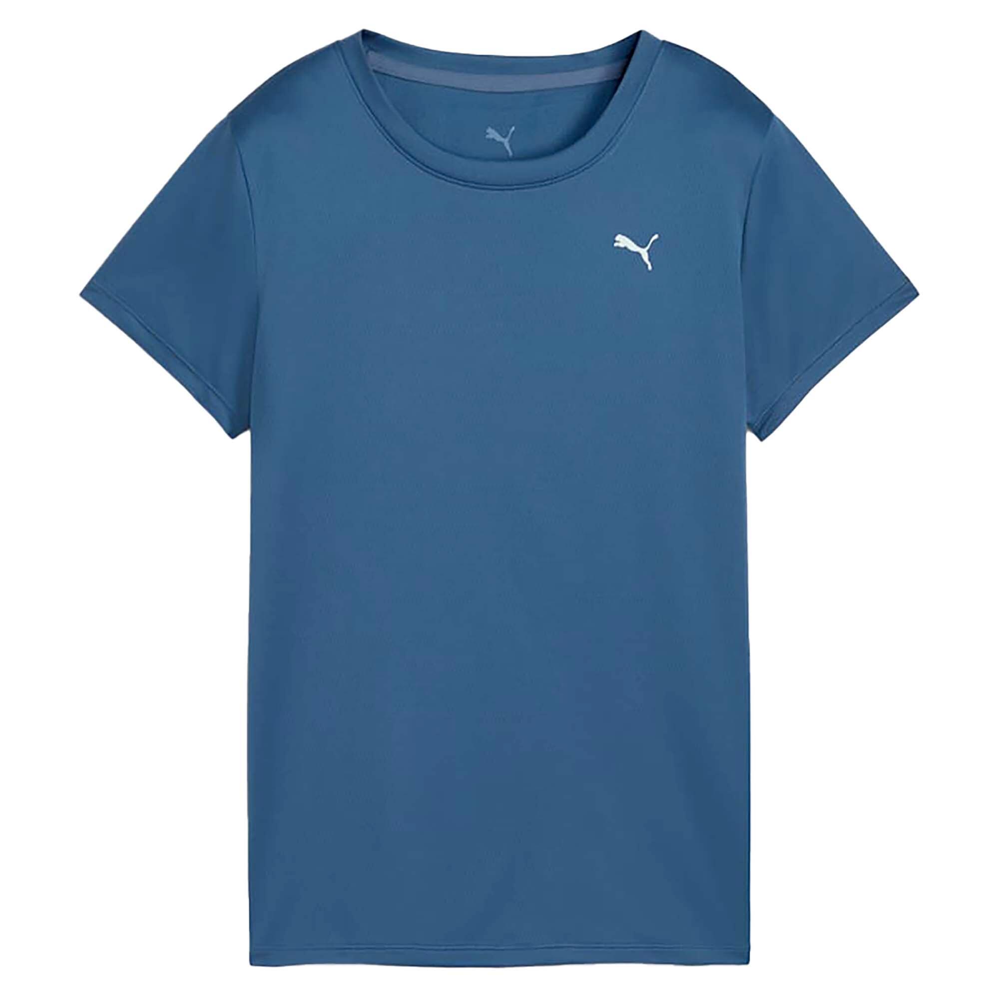 Puma - T-shirt Graphique Puma Run Forever Faster Pour Femme Femme - T-shirt Manches Courtes - Bleu - Decathlon