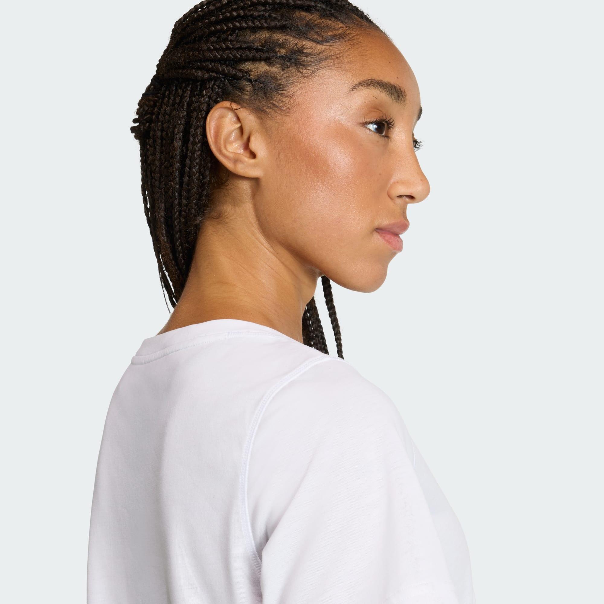 T-shirt de training encolure dégagée Essentials 6/7