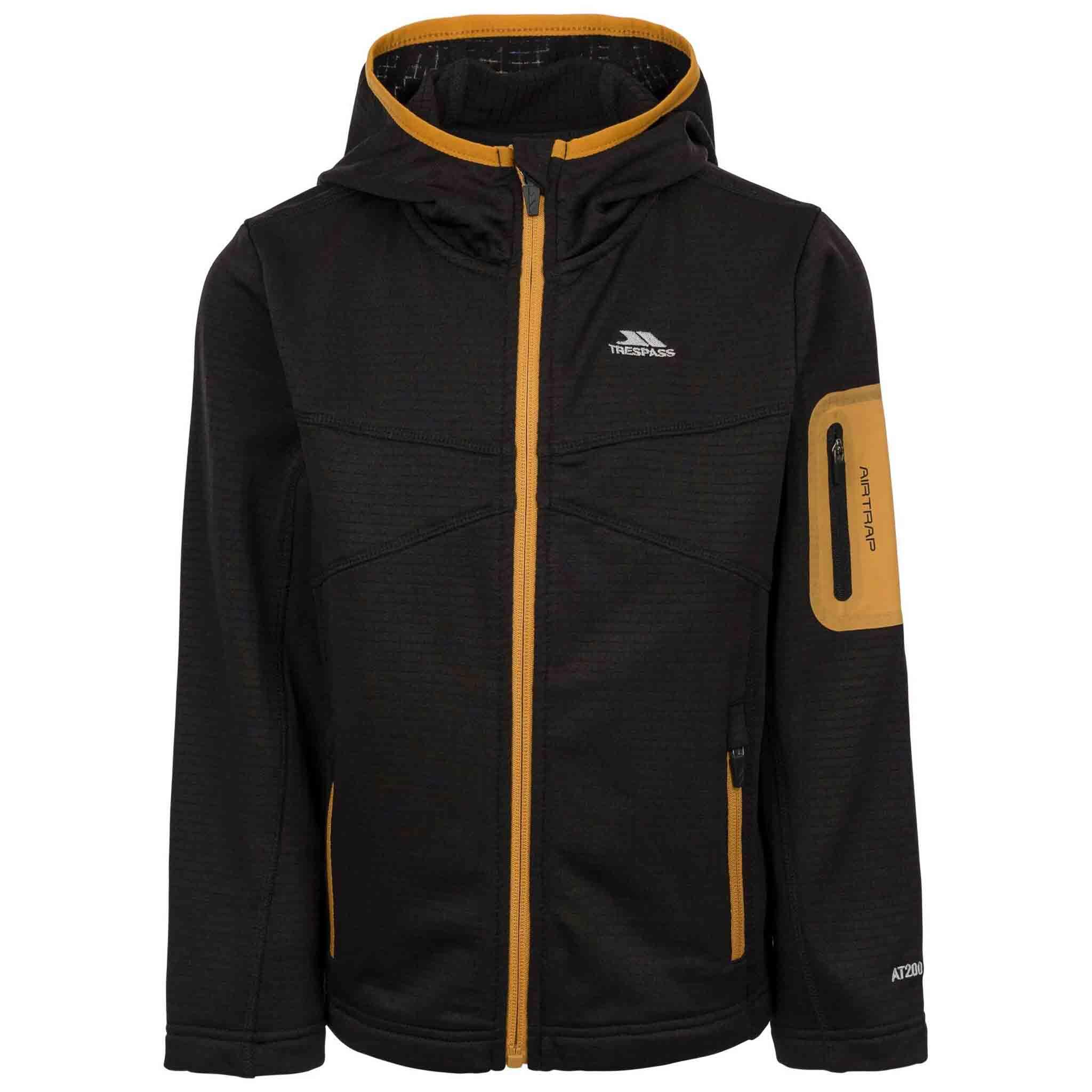 Trespass Timorous Sweat Polaire Enfant Noir 7-8 1/1