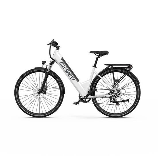 Vélo électrique urbain ONESPORT OT12 avec pneus 27,5 x 2,25 pour les trajets dom