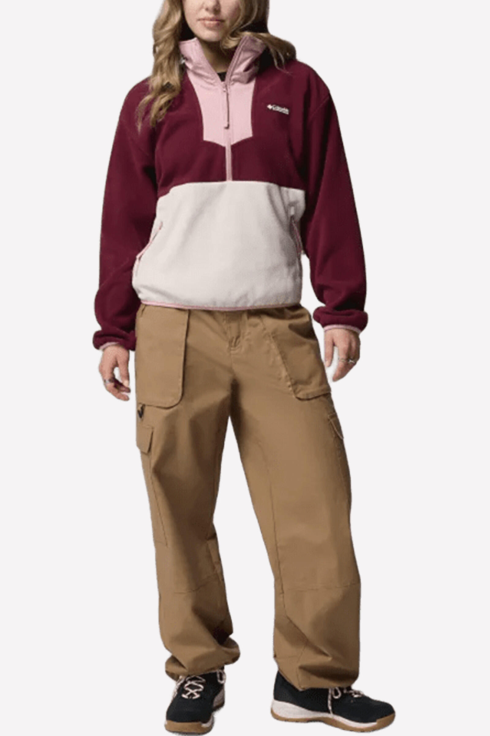 Columbia Forro Polar Sequoia Grove™ 1/2 Zip Burdeos 5/5