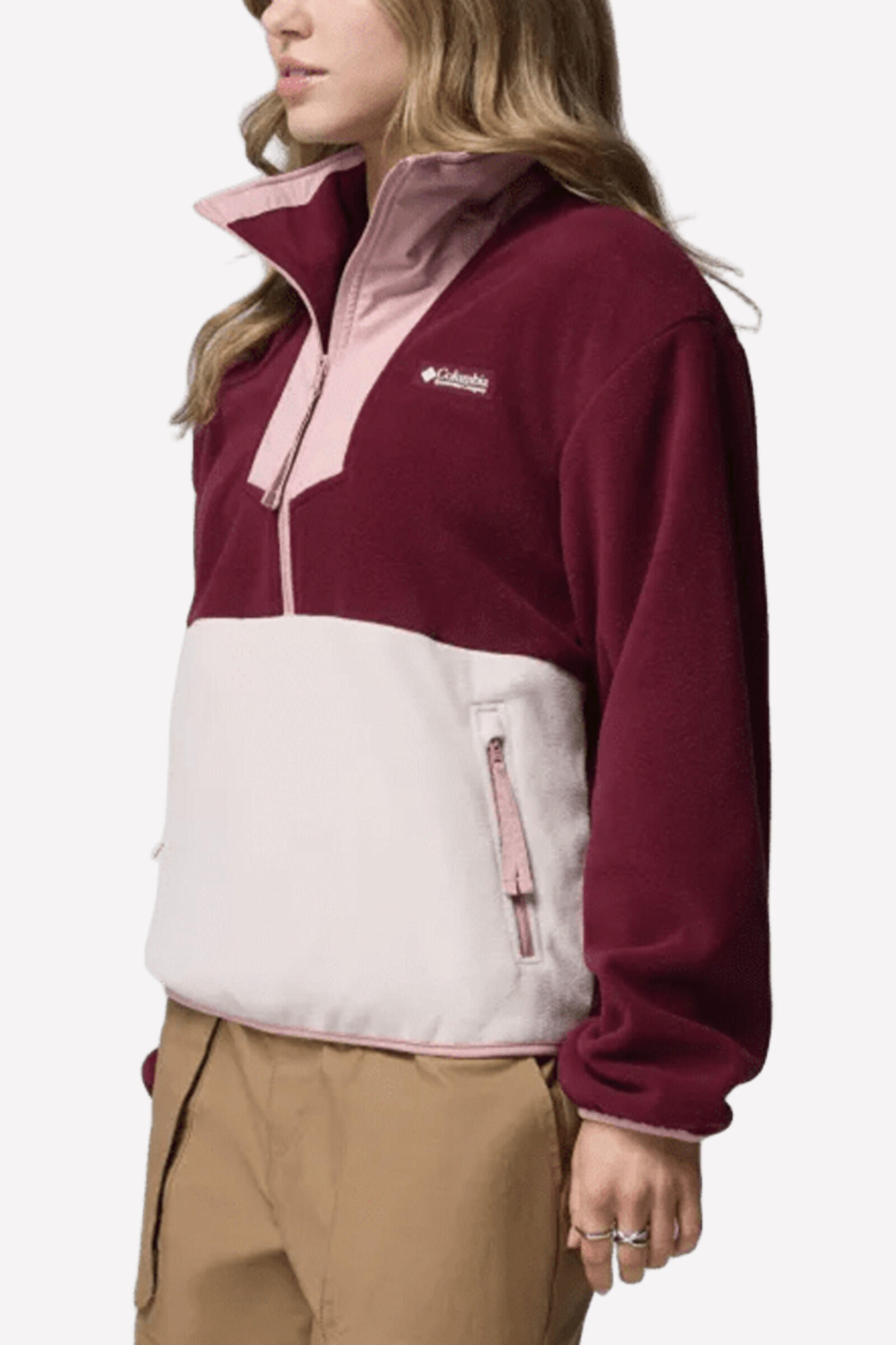 Columbia Forro Polar Sequoia Grove™ 1/2 Zip Burdeos 4/5