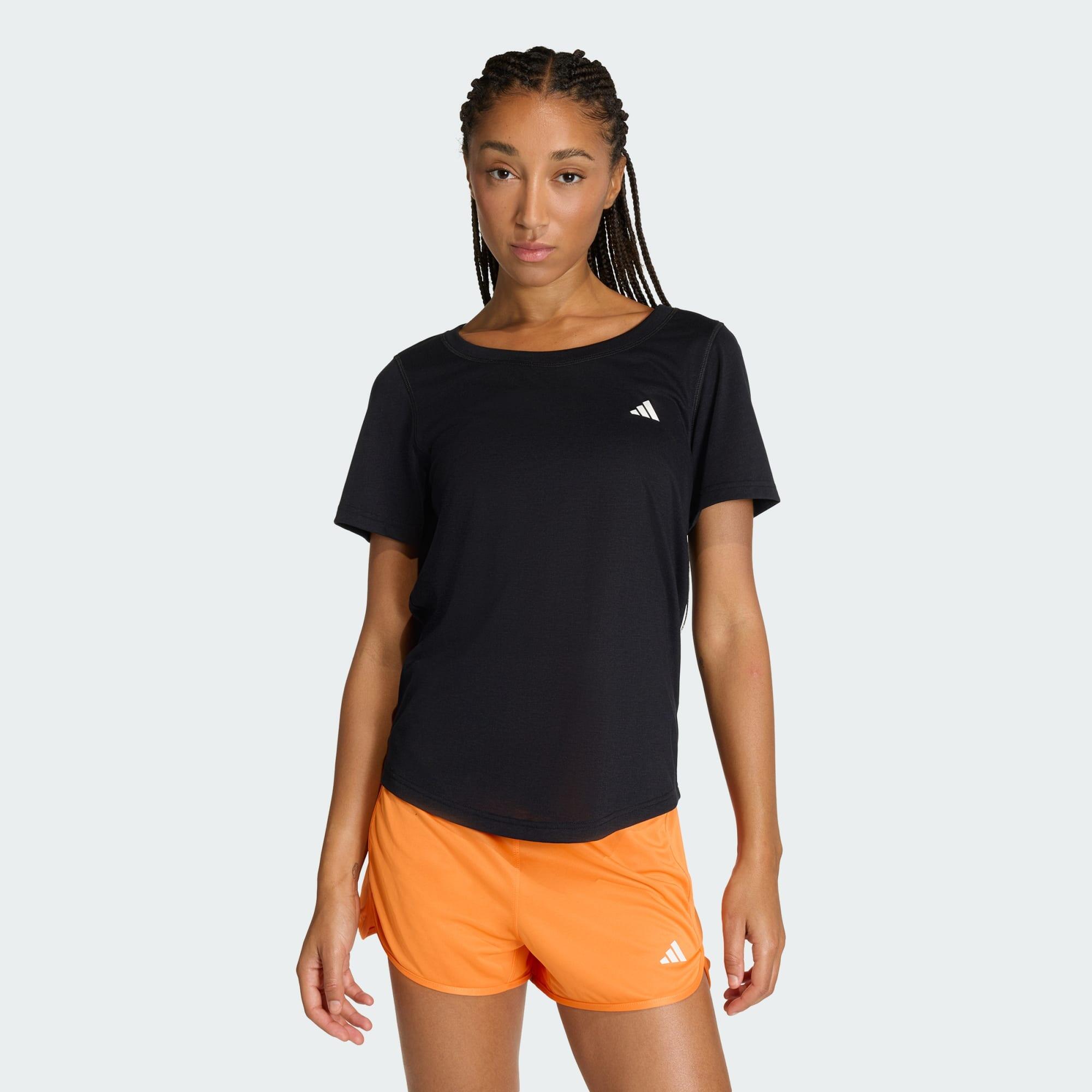 ADIDAS Workout Essentials Scoop Neck T-Shirt