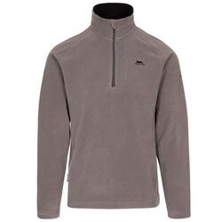 Trespass Blackford sweat homme microfleece 1/2 zip gris XL