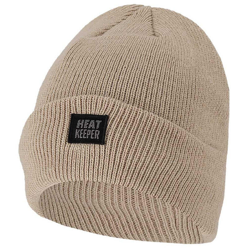 HEAT KEEPER Heatkeeper Herren Thermomütze, wind- und wasserdicht, Camel