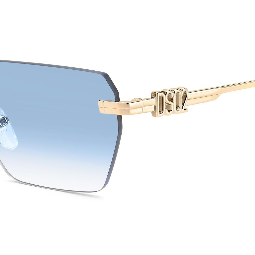 Lunettes de Soleil Dsquared2 D2 0102/S LKS en Métal Homme 58 mm 3/4
