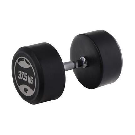 Haltères ronds de musculation 37,5 kg Fitness Tech – Lot de 2 unités