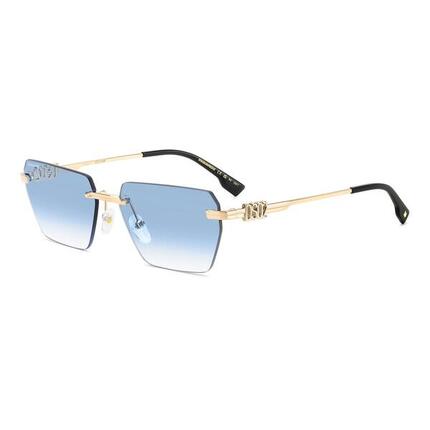 Zonnebril Dsquared2 D2 0102/S LKS van Metaal Heren 58 mm