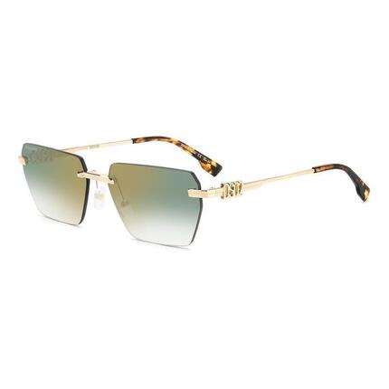 Zonnebril Dsquared2 D2 0102/S LKS van Metaal Heren 58 mm