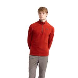 Sweat polaire Trespass Blackford homme demi-zip rouge L