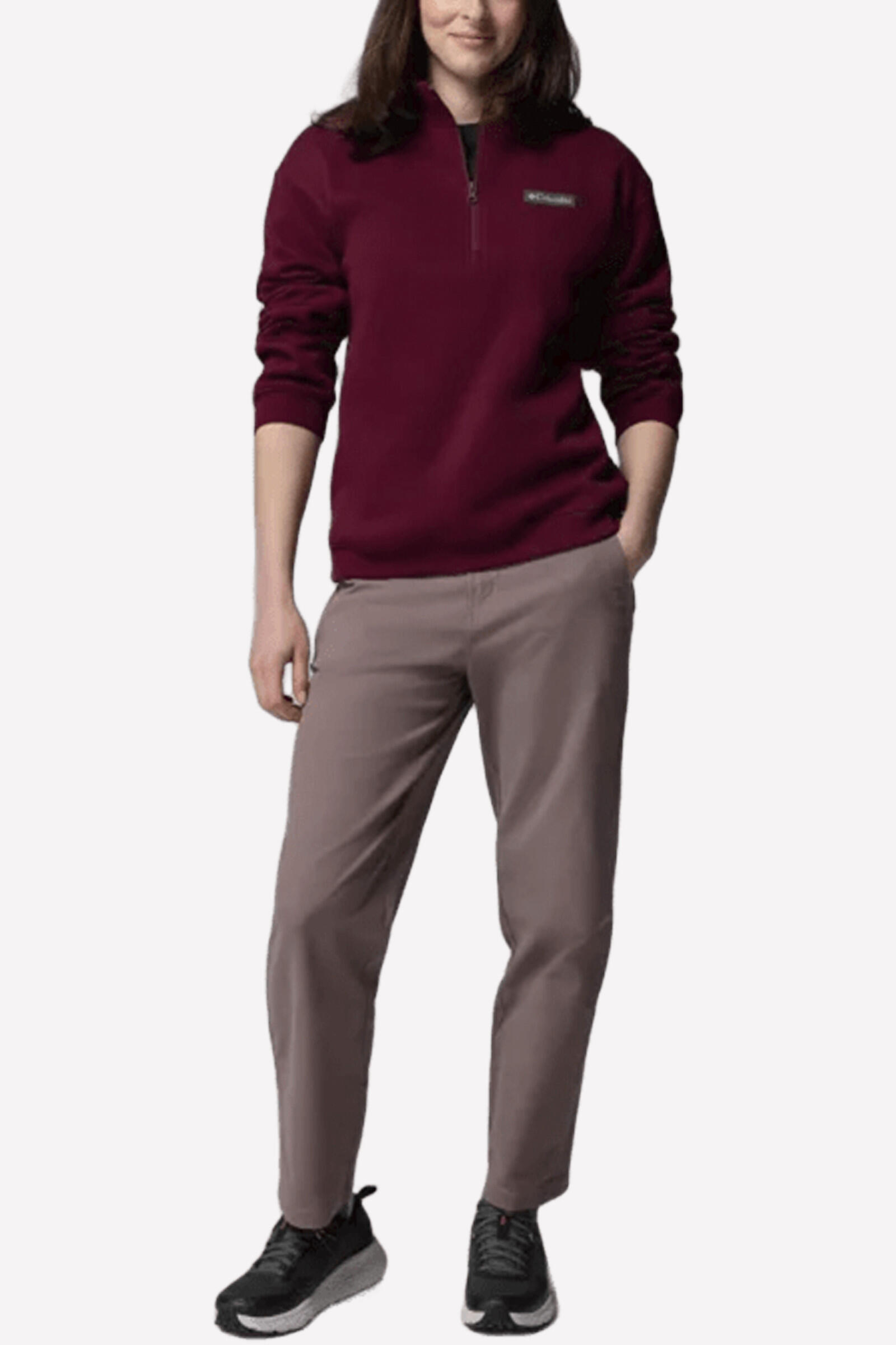 Columbia Forro Polar Meridian Creek Burdeos 5/5