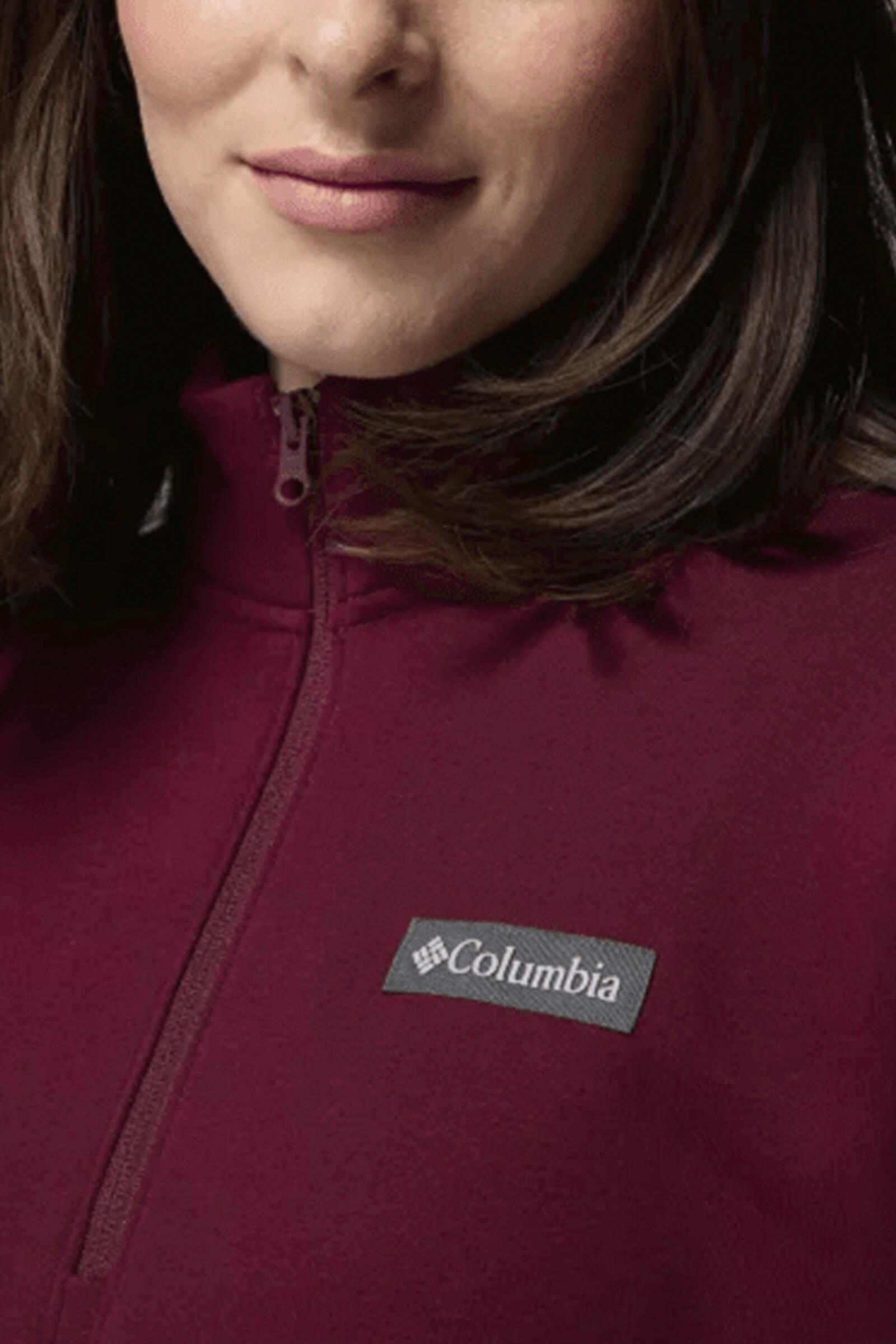 Columbia Forro Polar Meridian Creek Burdeos 4/5