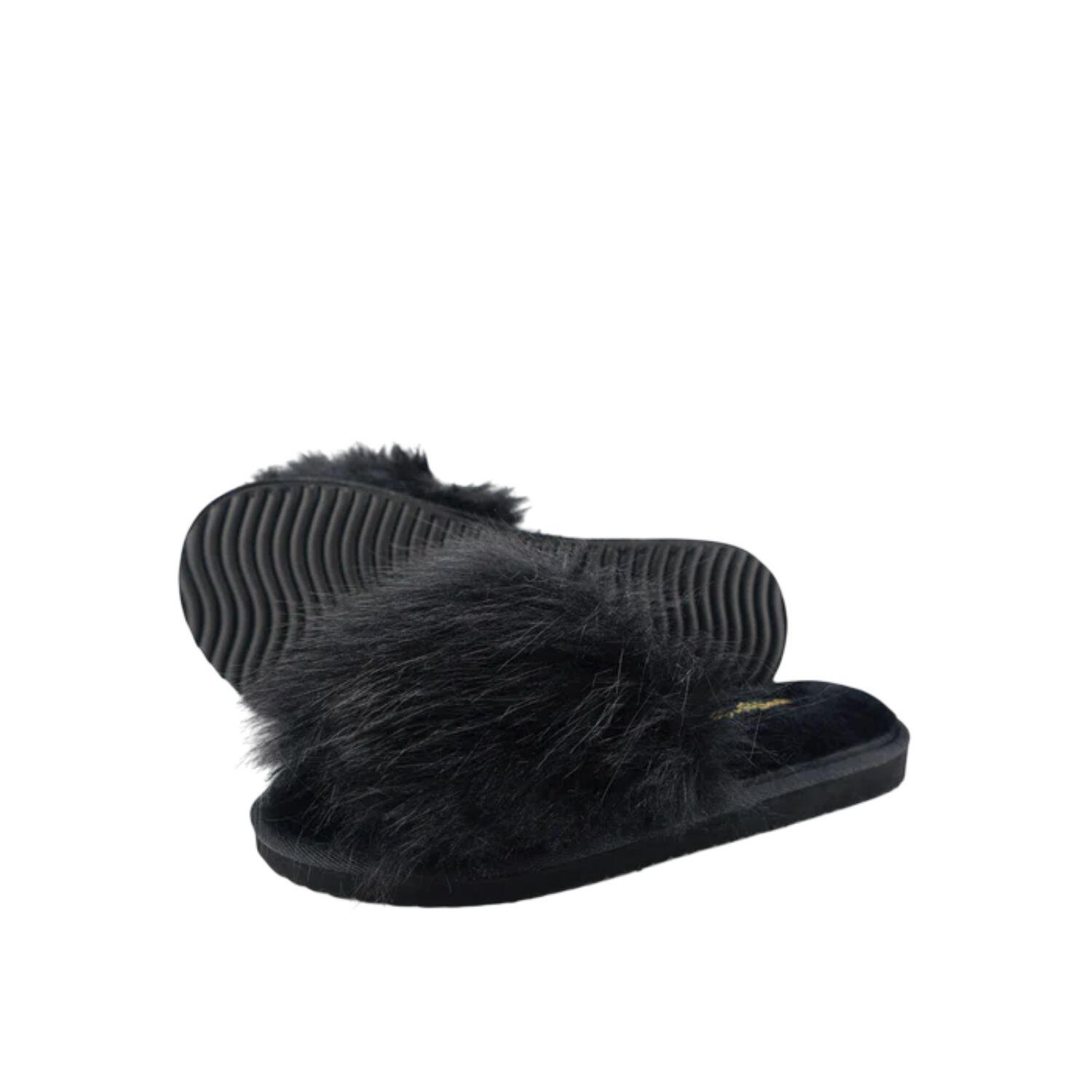 Vrouwen Flip Flop Harige Zwembad Camping Slippers 3/5