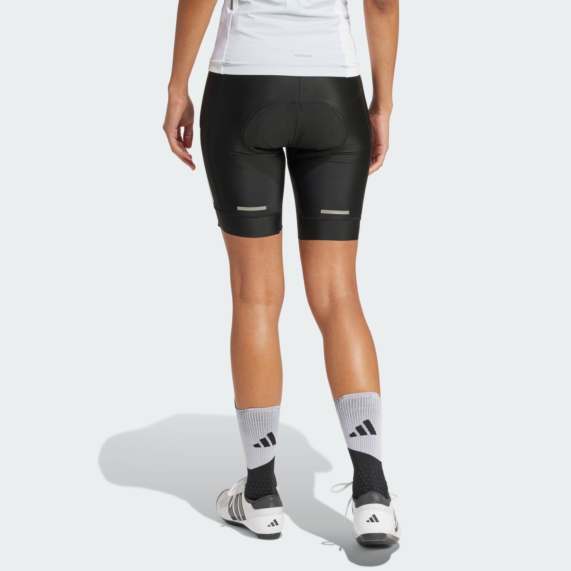 Short de cyclisme matelassé 3 bandes Essentials 3/6