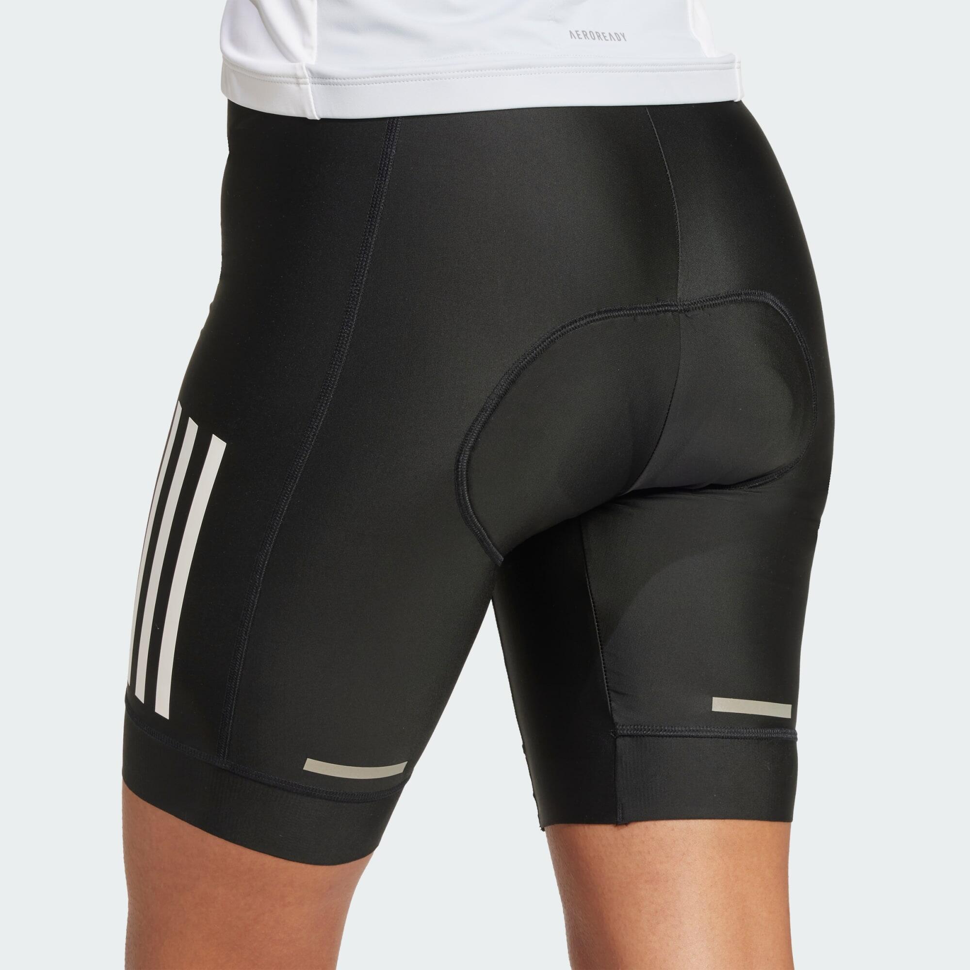 Short de cyclisme matelassé 3 bandes Essentials 5/6