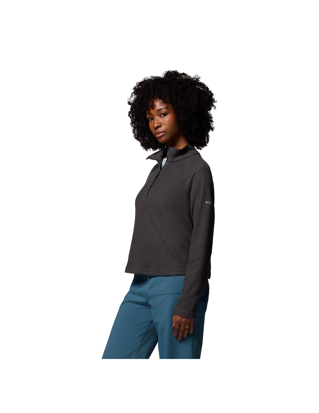 COLUMBIA Holly Hideaway Waffle Half Snap - Maglia 4/5