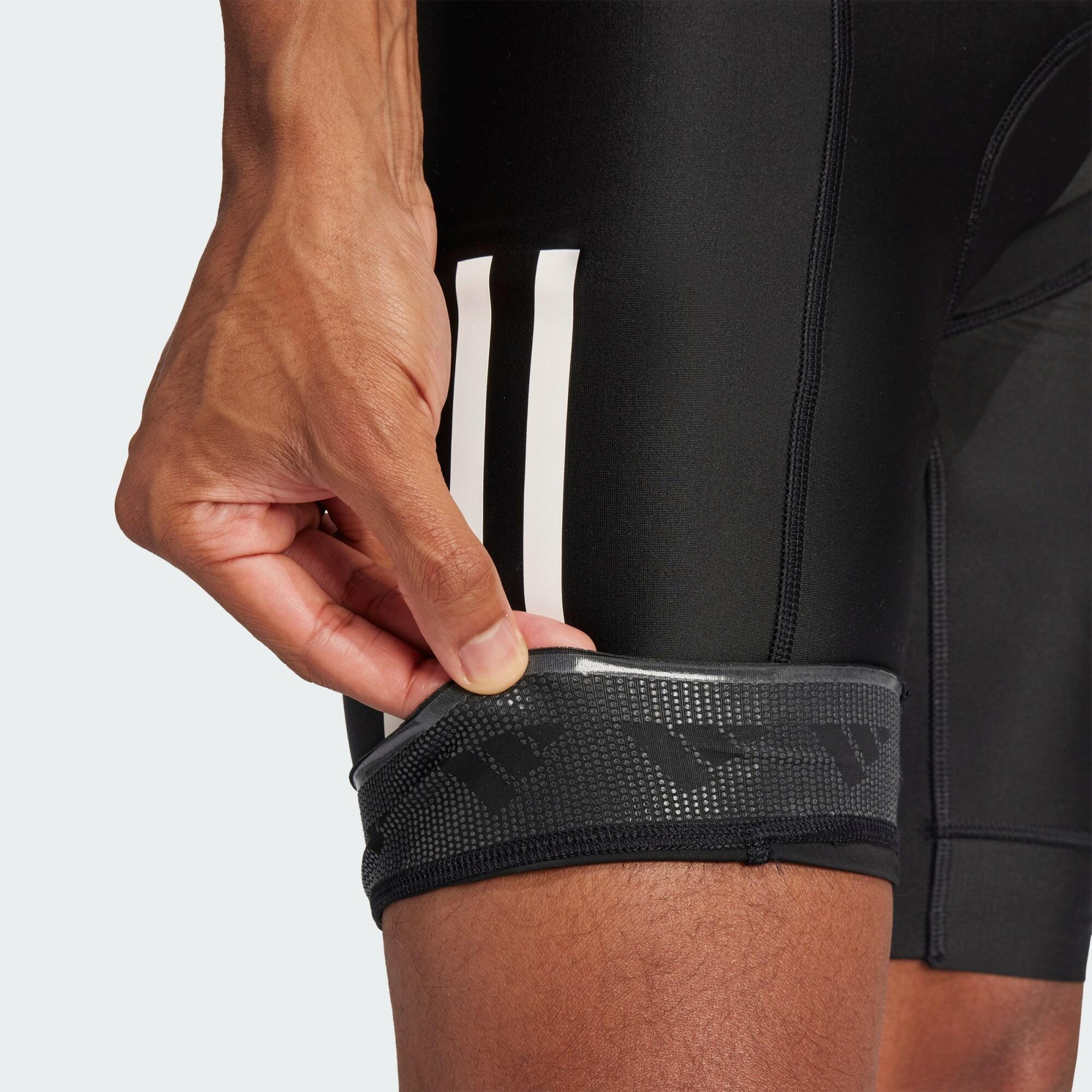 Short de cyclisme matelassé 3 bandes Essentials 5/7