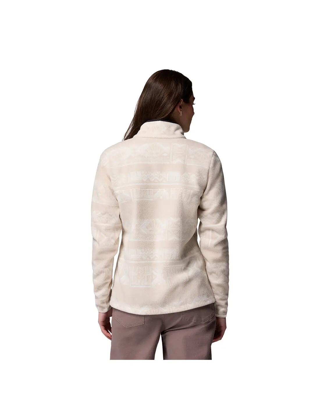 COLUMBIA Benton Springs Fleece-Sweatshirt mit Print und 1/2 Druckknöpfen 3/5