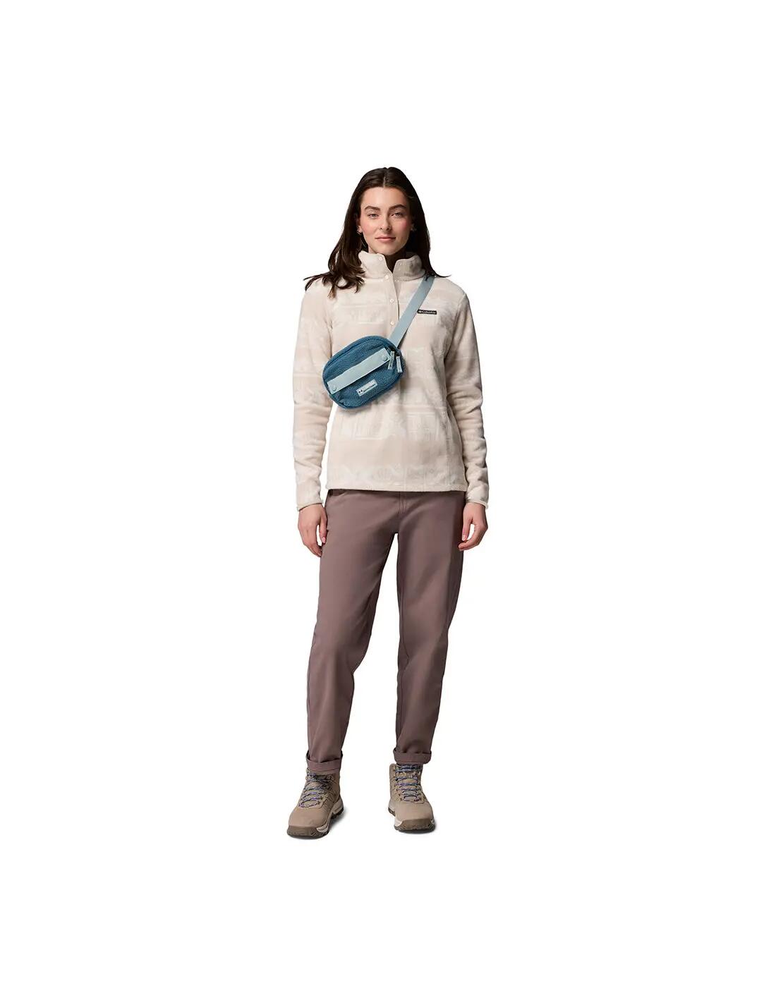 COLUMBIA Benton Springs Fleece-Sweatshirt mit Print und 1/2 Druckknöpfen 5/5